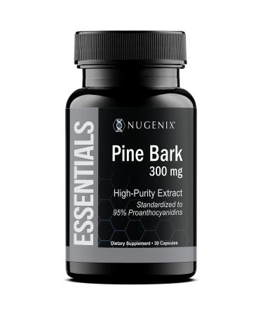 Nugenix Essentials Pine Bark Extract 300mg 95% Proanthocyanidins - 30 Count