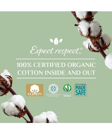 Organyc 100% Certified Organic Cotton Tampons - Super, No Applicator - 16 Count, Mini, White - Buy Online on GoSupps.com
