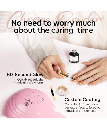 Modelones No Wipe Gel Top Coat High Gloss Long Lasting 10ml UV Soak Off Nail Polish for Home & Salon Use - Perfect for Chrome & Clear Gel - Buy Online on GoSupps.com