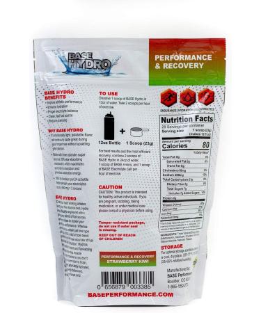 Buy Hydro Kiwi Strawberry - 28 Servings | Eco-Friendly Mylar Bag | Electrolyte Blend (Cran-Raspberry) - International Shipping Available - Buy Online on GoSupps.com