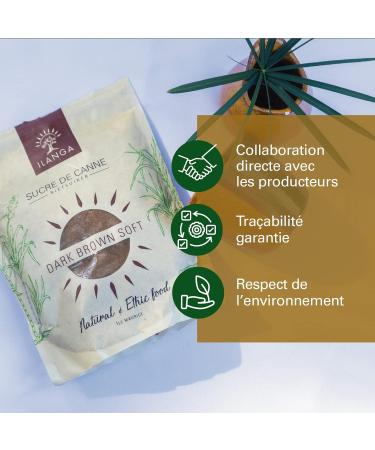 Ilanga Nature - Cane Sugar - Dark Brown soft 500g - Buy Online on GoSupps.com