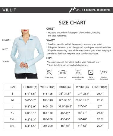 Willit Women's UPF 50+ Sun Protection Long Sleeve Jacket - Lightweight UV SPF Shirt for Running, Hiking & Athletics in Gray (Size Small) - Buy Online on GoSupps.com