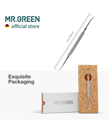 MR.GREEN Double Headed Cuticle Pusher & Trimmer - Nail Care Tool for Pry Up Nails & Dirt Removal (Mr-2158) - Buy Online on GoSupps.com