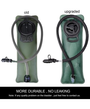 G4Free Military Drinking Bag Backpack - 3L Improved Bladder for Hiking Cycling and Climbing - Black - Buy Online on GoSupps.com
