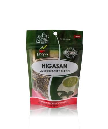 Hanan Peruvian Secrets Higasan Herbal Tea | 100% Natural Liver Cleanser | 1.76oz / 50g | Naturally Aids in Cleansing the Liver and Maintaining Healthy Cholesterol Levels (Pack of 2) - Buy Online on GoSupps.com