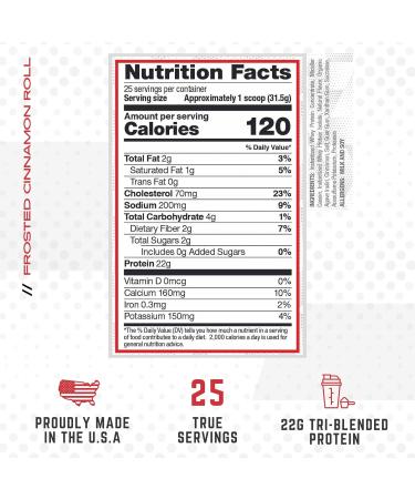 Buy Purus Labs MYOFEED Protein Powder - Frosted Cinnamon Roll Flavor | 25 Servings | International Shipping Available - Buy Online on GoSupps.com