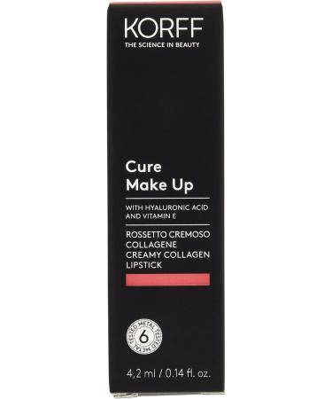  Korff Korff Lumi-matt Lipstick intense color and excellent hold creamy texture with collagen hyaluronic acid and vitamin E 02 nudes 4.2 ml - Buy Online on GoSupps.com