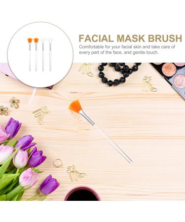STAHAD 4pcs Mask Brush Powder Applicator Gel Mask Flat Heads Fan for Facials Cosmetic Cream - Buy Online on GoSupps.com