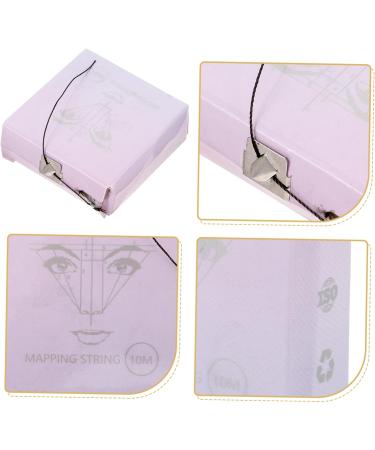 Healeved 4 boxes Eyebrow Drawing Brow Mapping Locating Linem Ruler M Women Makeup Pre- 4.80X4.50X1.80CMx4pcs As Shownx4pcs - Buy Online on GoSupps.com