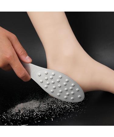 Professional Stainless Steel Foot File & Callus Remover | Double-Sided Pedicure Tools for Wet & Dry Skin - Best Foot Care Scraper - Buy Online on GoSupps.com