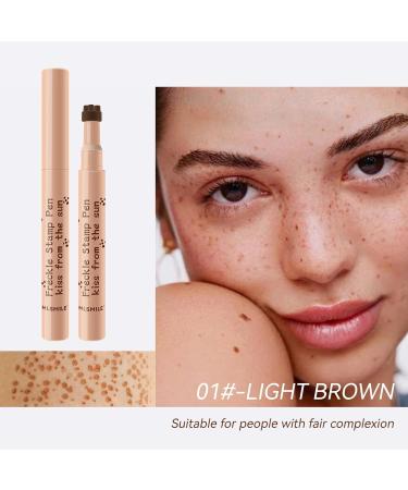 Liquid Freckles | Liquid Freckles Makeup - Long Lasting Freckles Stamp Natural Like Freckles Natural Faux Freckles Makeup for Women and Girls Shakven - Buy Online on GoSupps.com