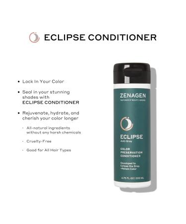 Zenagen ECLIPSE Anti-Gray Color Preservation Conditioner 16OZ - Shop Now for Vibrant Youthful Hair | International Shipping Available - Buy Online on GoSupps.com