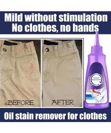 Symmetry Stain Remover | Graceiful Active Enzyme Laundry Stain Remover - Purple Bottle 2PCS | Best Stain Solution for White Shirts - Buy Online on GoSupps.com