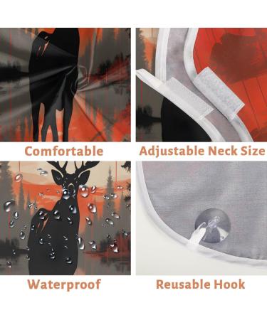 Animal Deer Beard Bib Apron - Ultimate Beard Hair Catcher for Men | Perfect Father's Day Anniversary & Christmas Gifts for Dad & Husband - Buy Online on GoSupps.com