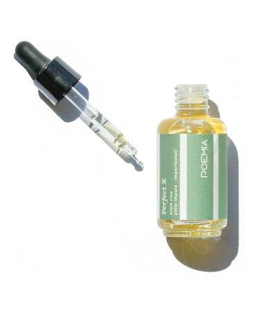 POEMIA Poemia Gel Acne Serum with Niacinamide Grains Organic Tea Tree Oil Vegan Pore Expander Oily/Combination Skin Made in Italy 30 ml