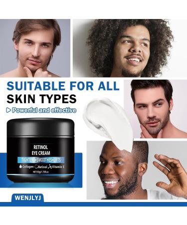 Men's Eye Cream - Hydrating & Moisturizing Eye Cream for Dark Circles Puffiness Fine Lines & Wrinkles Reduction - Buy Online on GoSupps.com