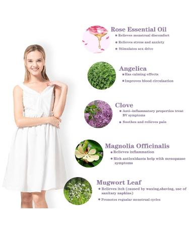 Vickoneer Yoni Essential Oil Feminine Care - All Natural Moisturizer & Odor Eliminator - Buy Online on GoSupps.com