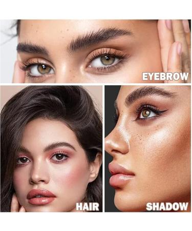Janenisa Hair Powder Janenisa Hairline Contouring Hairline Contouring Shadow Powder Waterproof Hairline Shadow Powder Stick Waterproof Contouring Filling Hairline Shadow Powder Stick (Pearl Black) - Buy Online on GoSupps.com