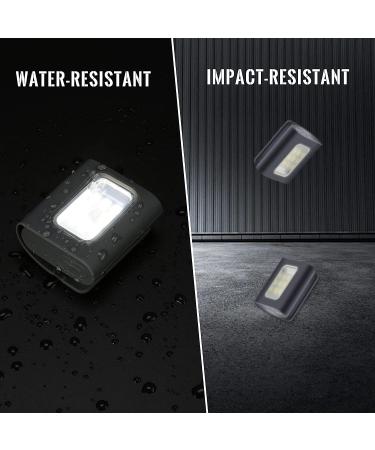 2-Pack Clip-on Rechargeable LED Running Lights | Strong Magnet | Reflective | 3 Modes | Red Strobe | for Runners, Joggers, Camping, Hiking | Outdoor Adventure - Buy Online on GoSupps.com