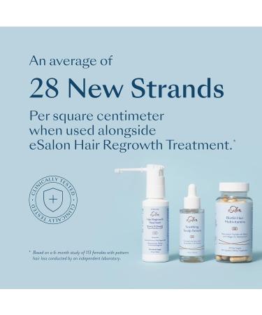 eSalon Biotin Hair Multivitamins with Collagen 2500mcg 60 Capsules 30 Day Supply Allergen-Free - Buy Online on GoSupps.com