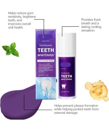 KLYso All-in-One Oral Care Toothpaste - Gentle Cleaning Freshens Breath Whitens Teeth Ideal for Daily Hygiene & Family Use(2PCS) - Buy Online on GoSupps.com