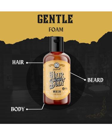 Boxeroff Beard Body & Hair Wash - Daily Use Beard & Moustache Oil | International Shipping - Buy Online on GoSupps.com