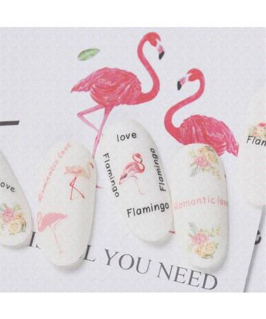 Flamingo Nail Art Sticker Dotting Pen DIY Nail Art Tip Dot Paint Colorful Nail Brush For Acrylic Attractive - Buy Online on GoSupps.com
