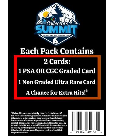 Graded Pokemon Card Mystery Pack | Guaranteed Grade 8+ PSA/CGC Card + Ultra Rare | Vintage & Modern Cards | Mythic Edition - Buy Online on GoSupps.com