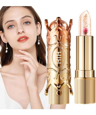  Tsuchiya Colored lipstick with flower jelly - Nourishing lip balm with temperature and color change - Lip balm for dried flowers - Temperature changing - Buy Online on GoSupps.com