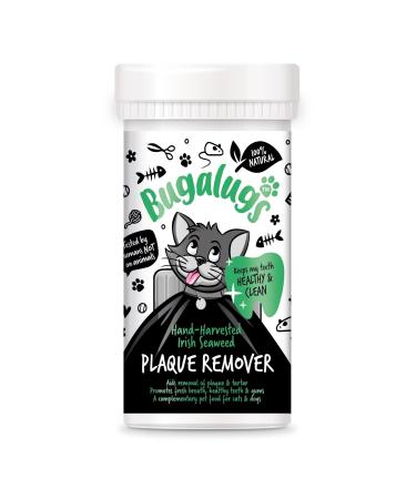 BUGALUGS Plaque Off Remover For Cats 70g Teeth & Bad Breath 100% Natural | Plaque Off Cats No Need For Cat Toothbrush or Cat Toothpaste | Remove Cat Bad Breath & Plaque Remover For Cats Cat 70g - Buy Online on GoSupps.com