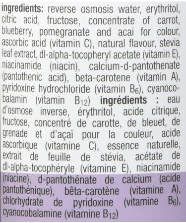 Glaceau vitaminwater zero Pack of 12 XOXOX 7.1 L - Buy Online on GoSupps.com