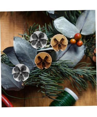 HOMSFOU 105 Pcs Christmas Wreath Decoration Red Berries Pine Needles Holiday Candle Rings Mini Pinecones Bulk Holiday Wreaths Wreath Garland Picks Photo Dried Fruit Christmas Utenciles Assorted Colorx3pcs 2.2x2.2cmx3pcs - Buy Online on GoSupps.com