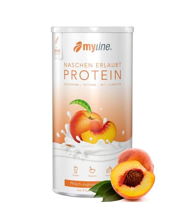 Myline Protein Shake Protein Powder Many Flavours 400g (Peach)
