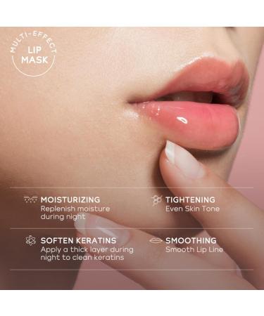 Lip Sleeping Mask Lip Mask Overnight Moisturizing Strawberry Lip Balm for Dry Cracked Lips Fades Lip Lines Day&night Lip Repair Masks Lip Moisturizer Lip Balm Gift Set - Buy Online on GoSupps.com