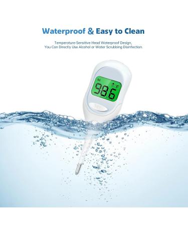 Mommed Baby Thermometer | 3 Measurement Modes | Fast & Accurate | LCD Display | Infants, Newborns, Toddler Kids - Buy Online on GoSupps.com