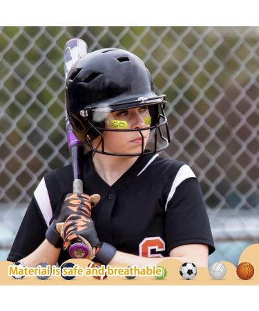 80 Pairs Glitter Sports Eye Stickers - Adhesive Strips for Baseball, Softball, Football, Lacrosse Matches - Gold Cheek and Eye Paint - School Sports Accessories - Buy Online on GoSupps.com