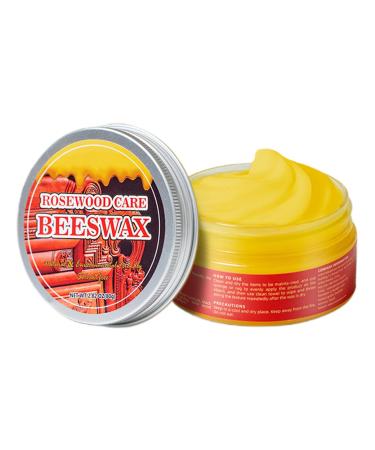 Furniture Wax For Wood - 80g Easy Application Wood Polish Easy To Apply Odorless Wood Wax Enhances The Natural Beauty Of Oak Pine Beech Seals & Protects For Perfect Finish