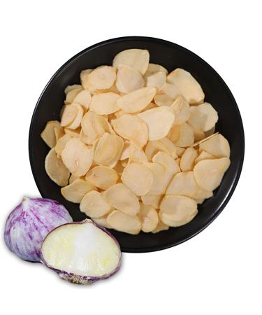 Dried garlic slices 300g high-quality dry garlic selected large garlic slices