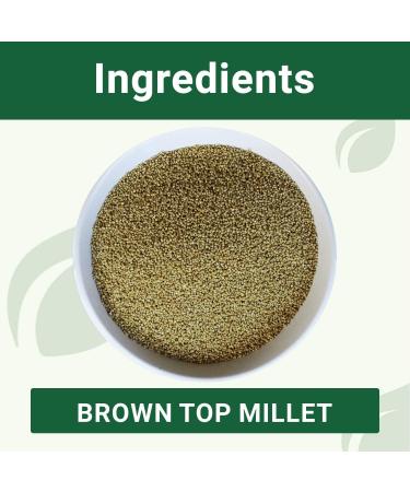 BETT B&B Organics Browntop Millet 500 g - Buy Online on GoSupps.com