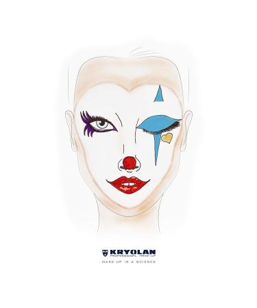 Kryolan Pintura Water Color Schminke 25ml - Peach | Washable Vegan Perfume-Free Paraben-Free Gluten-Free | Ideal for Kids Parties Carnival & Halloween - Buy Online on GoSupps.com