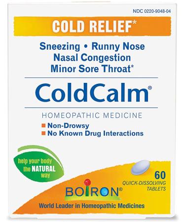 Boiron Coldcalm Quick-Dissolving Tablets 60 Tablets (Pack of 5)