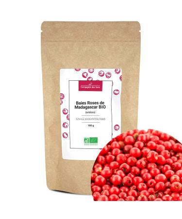 Pink berries from Madagascar ORGANIC - Whole berries - 100g - Certified organic spice