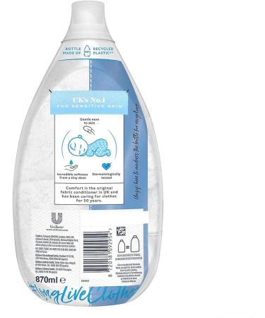 Comfort Pure Ultra Concentrated Fabric Conditioner 58 Washes 870ml - Buy Online on GoSupps.com