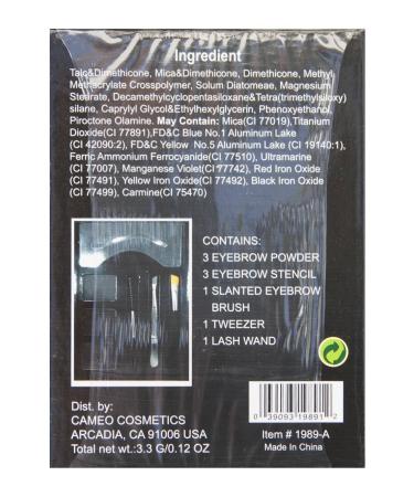 Dark Brown Cameo Perfect Brow Makeup - Define and Enhance Your Brows - Buy Online on GoSupps.com