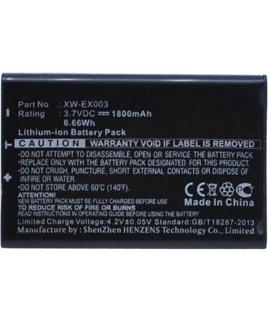 Synergy Digital Equipment Battery for EXFO XW-EX003 - High Capacity 3.7V 1800mAh Li-ion Replacement for EXFO GP-1001 - Buy Online on GoSupps.com