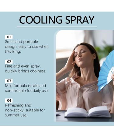  Acunny Refreshing Refreshing Face Mist 50 ml Anti-UV Moisturising Ice Mist for Sports Hiking Beach Daily Travel in Hot Weather - Buy Online on GoSupps.com