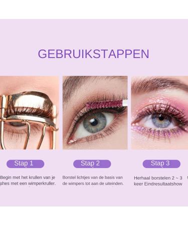 Glitter mascara - Waterproof mascara - Waterproof lengthening mascara - Makeup for weddings dates parties evenings out and stage galas - Buy Online on GoSupps.com