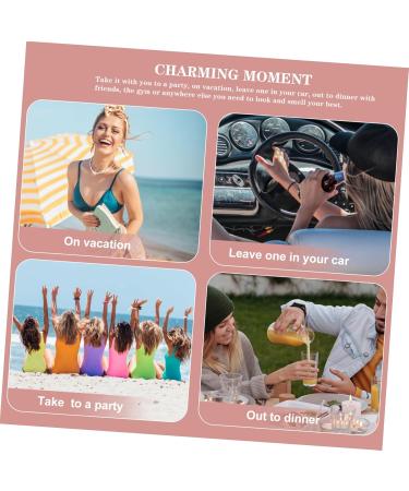 Beavorty Perfume Spray Bottle Empty Perfume Fragrance Empty Bottle Refillable Perfume Transparent Perfume Bottle Glass Perfume Bottle Perfume Glass Sprayer Quartet Cosmetic Travel - Buy Online on GoSupps.com