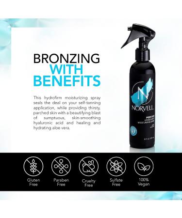 Norvell Post Sunless Hydrofirm Moisturizing Spray 8 fl.oz. | Skin Hydration After Tanning | Pack of 1 - Buy Online on GoSupps.com