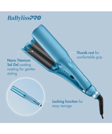 Buy BaBylissPRO Nano Titanium Compact Ionic Deep Waver - Best International Shipping & Premium Quality - Buy Online on GoSupps.com